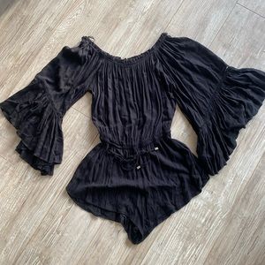 Elan Black romper